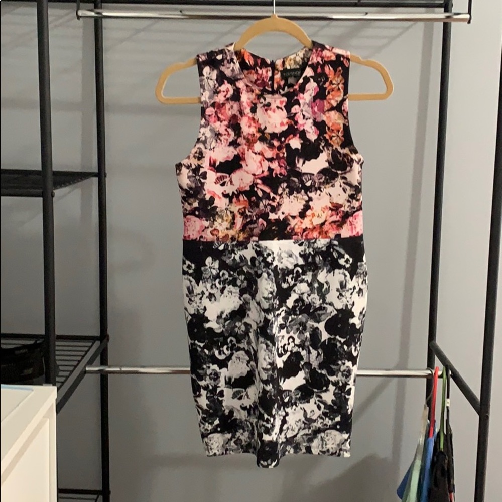 Topshop floral dress